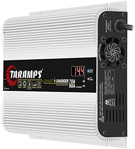 Taramps Smart Charger 70/90A Battery Charger 90A Dynamic Mode Car Audio System Power Supply 1300 Watts Max Output Power, Bivolt Automatic 127V/220V AC