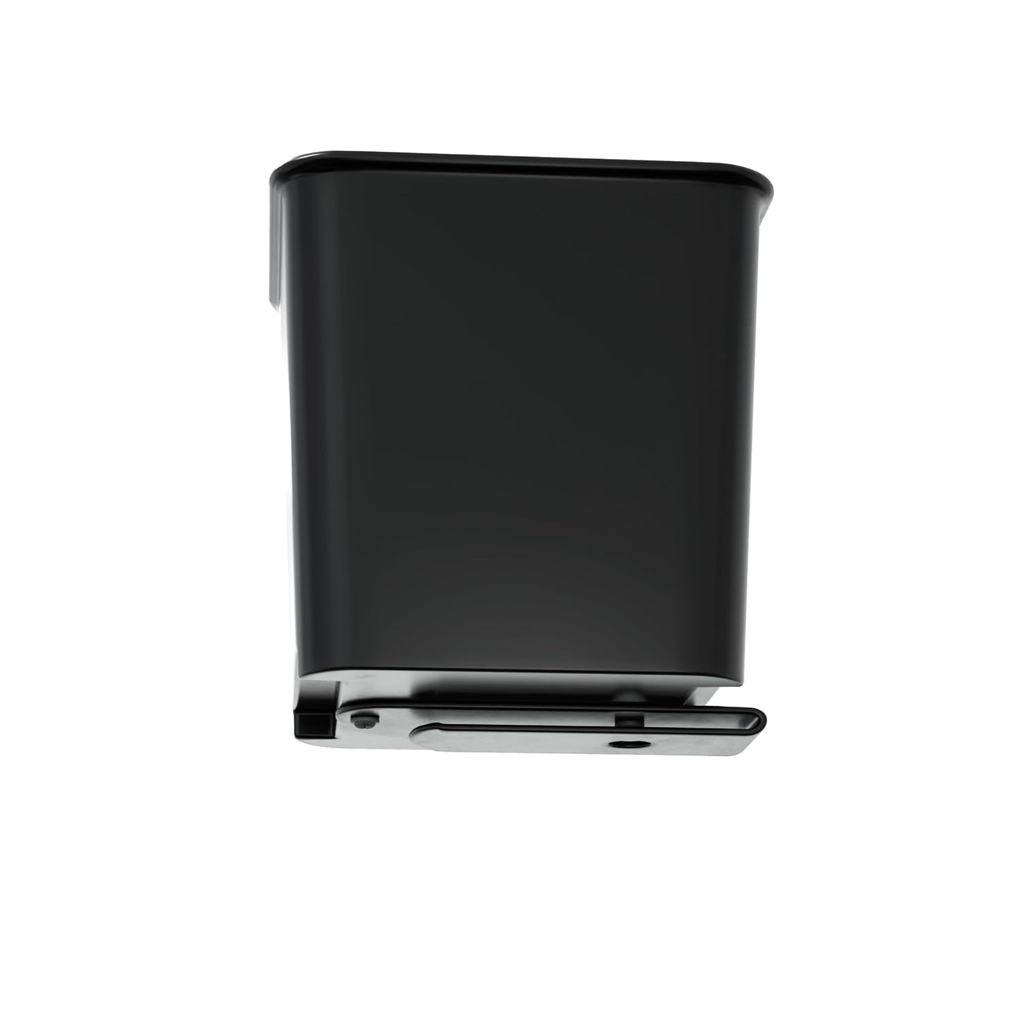 Car Trash Can Leakproof Mini Auto Organizers Storage Bin Container for Cars & Trucks with Floor Mat Clip Medium 2 Liters Capacity Black