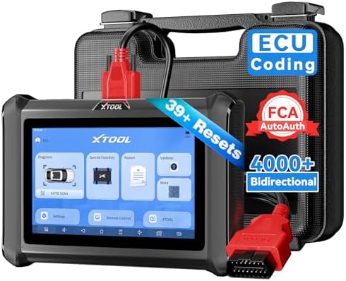 XTOOL D7S Bidirectional Diagnostic Scan Tool, ECU Coding PMI OBD2 Scanner
