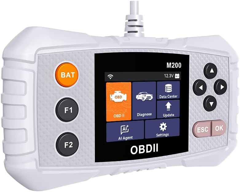OBD2 Scanner Diagnostic Tool, AI-Powered Car Code Reader & OBD II Scanner for Car, Bidirectional Scan Tool for Engine/ABS/SRS/Transmission/Battery Test, All-System Car Diagnostic Tool