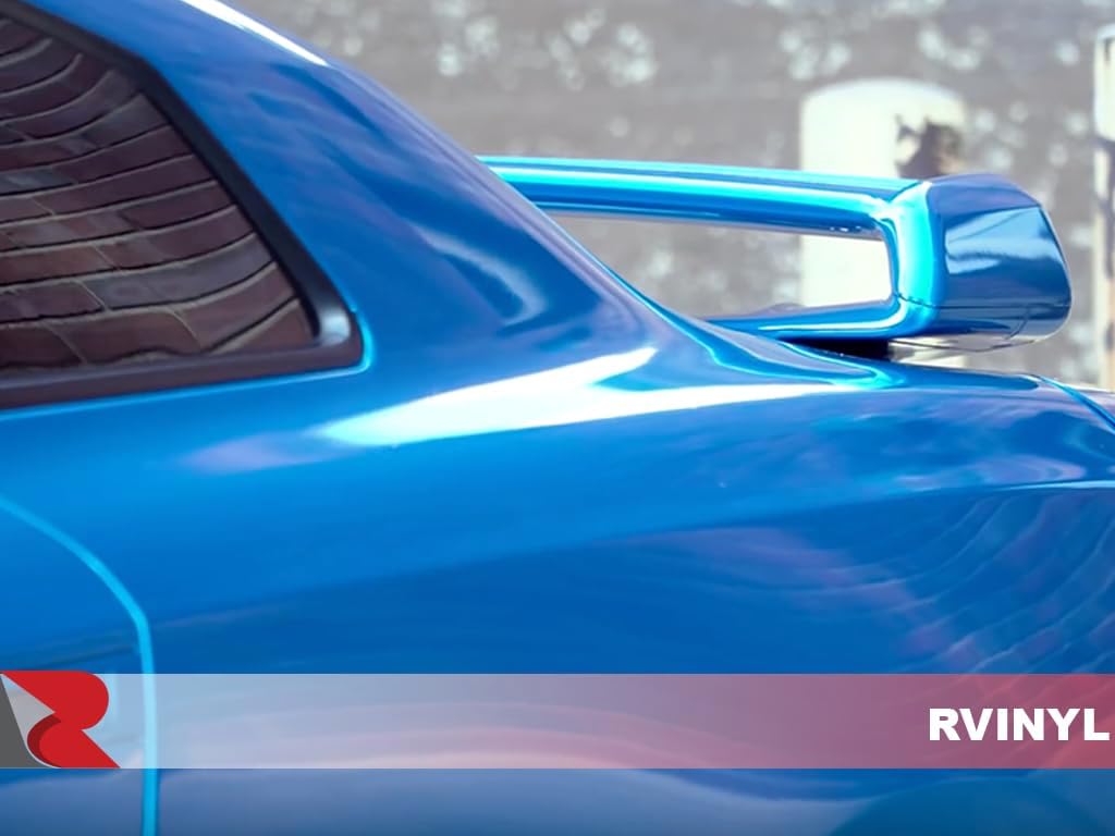 3M 1080 G337 Gloss Blue Fire (1ft x 1ft) Vinyl Wrap Film Sheet with Air-Release for Cars, Trucks & More (1sq ft Roll)