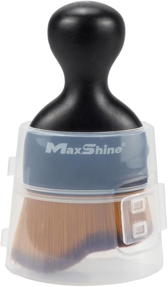 Maxshine Small Universal Ultra Soft Handled Brush – Super Soft Bristles – Professional Detailing Brush for Interior, Exterior, Leather Seats, Engine Bay & Wheels – Premium Car Care Tool