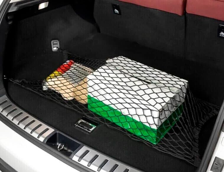 Rear Trunk Organizer Cargo Net for Lexus NX200t NX300h NX300 2015-2026 – Floor Style Cargo Net for SUV – Premium Mesh Elastic Car Trunk Organizer-Compatible with NX200t NX300h NX300