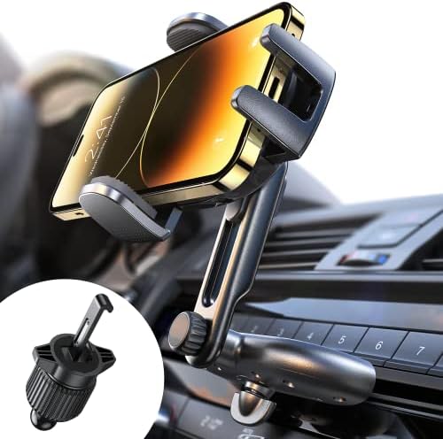 LISEN CD Phone Holder for Car Phone Holder Mount