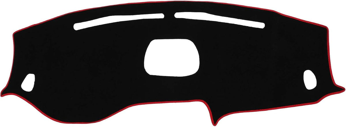 Dash Cover Compatible for Hyundai Tucson 2019-2021 with Head-Up Display, Non-Slip Dash Cover Mat Polyester Black Front Dash Cover Mat