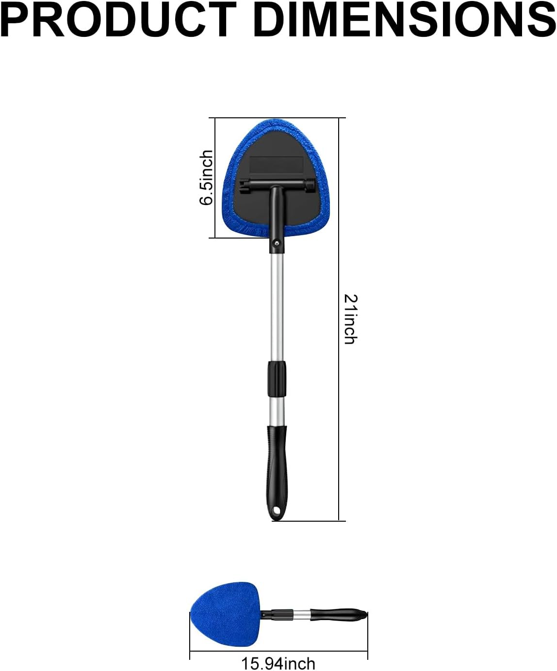 Car Windshield Cleaning Brush, Blue