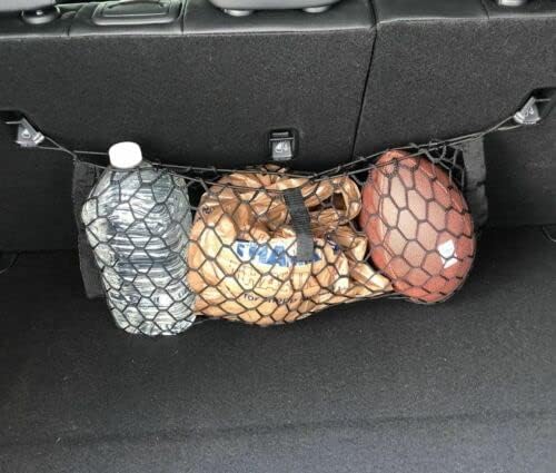 Trunk Organizer Cargo Nets for Kia EV6 2022–2025 – Envelope + Floor Style Cargo Nets for SUV Truck – Premium Mesh Car Trunk Organizer Vehicle Carrier Storage – Compatible with EV6