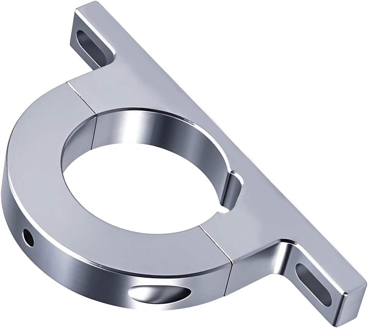 2" Universal Steering Column Keyed No Drop Mount, Aluminum Alloy 2" Steering Column Underdash Mounts River Clamp for Most Common 2" Diameter Column Compatible with GM GMC Chevy Dodge Ford