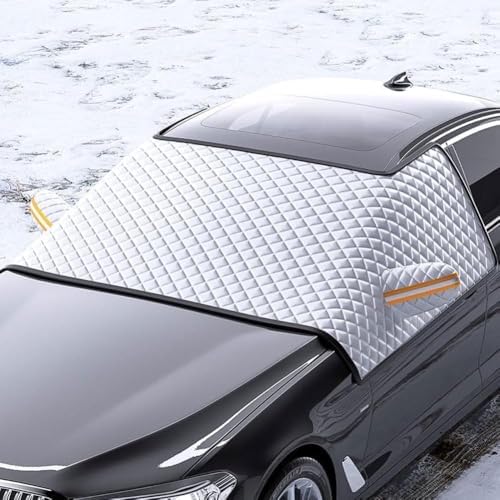 Car Window Snow Covers for Honda CR-V 2023 2024 2025 Car Windshield Cover with Side Mirrors All Weather Against Snow Ice Easy to Carry