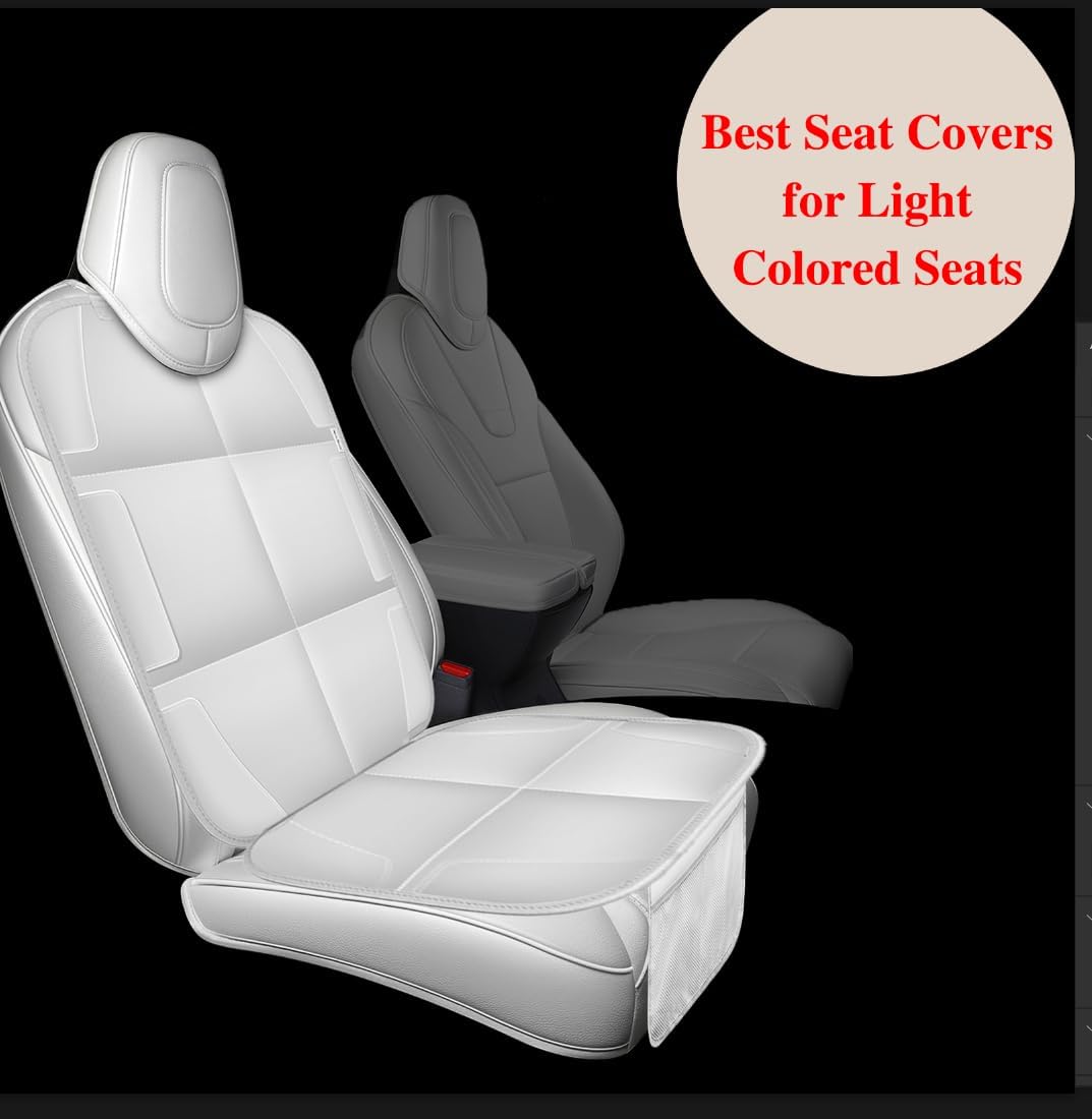 Meolsaek Car Seat Protector for Child Car Seat，Non-Slip Backing No Imprints