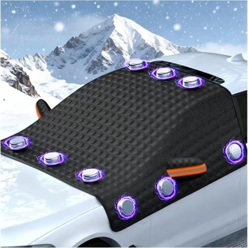 Car Windshield Snow Cover for Chevrolet Chevy Trailblazer 2021-2024 2025, Frost Ice Windscreen Covers, Car Frost Protector for Ice & Sleet, Embedded Magnets