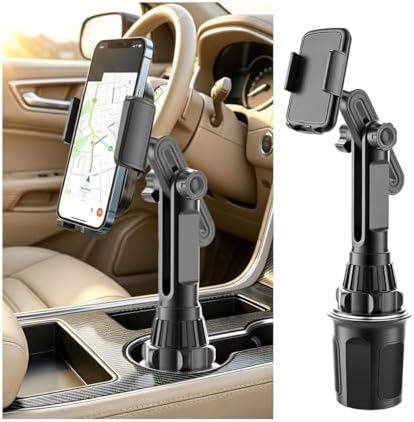 360 Degree Adjustable Car Cup Phone Holder
