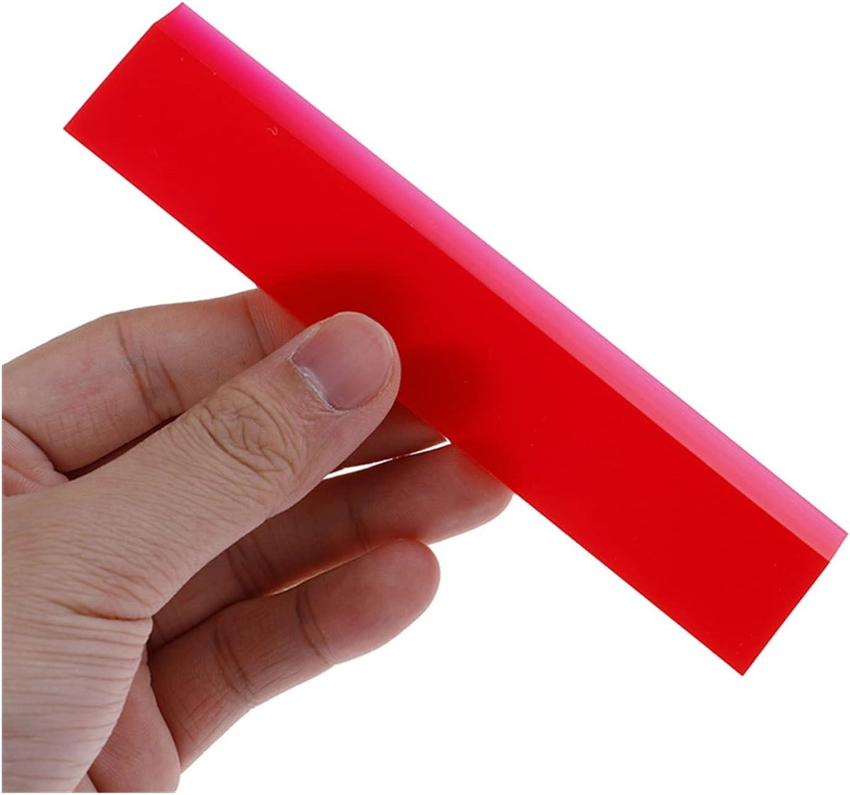 Window Squeegee Rubber Strip -Scraper Stripe Blade Cleaner Car Tinting Glass Clean Water Wiper Ice Scraper Carbon Fiber Wrap Tool