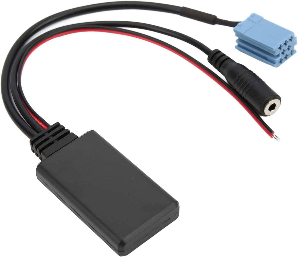 CHICIRIS Bluetooth Aux in Cable 8 Pin Mini ISO for Car Radio 2000-2010