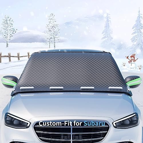 Windshield Snow Covers, 8 Layers WAaterproof Windproof Protection, Frost Defense, Ice, Sun, Snow, UV,ii566