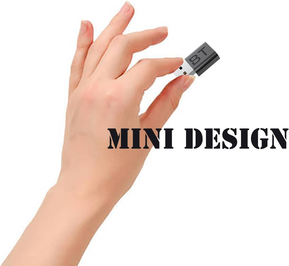Mini 2-in-1 USB Bluetooth Receiver,Bluetooth 5.4 Wireless Audio Adapter 3.5mm Car Kit Music Receiver for Home/Car Stereo Sound System, Portable Speskers, (Aux in) with 3.5mm Cable