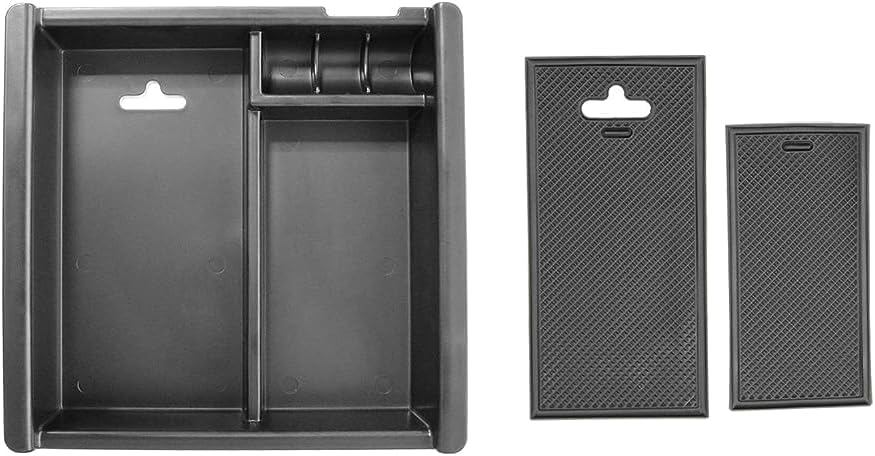 Ruiya 2016-2023 Tacoma Center Console Organizer for Toyota Tacoma Accessories ABS Material Armrest Console Glove Tray Compatible with 2016-2020 2021 2022 2023 Toyota Tacoma