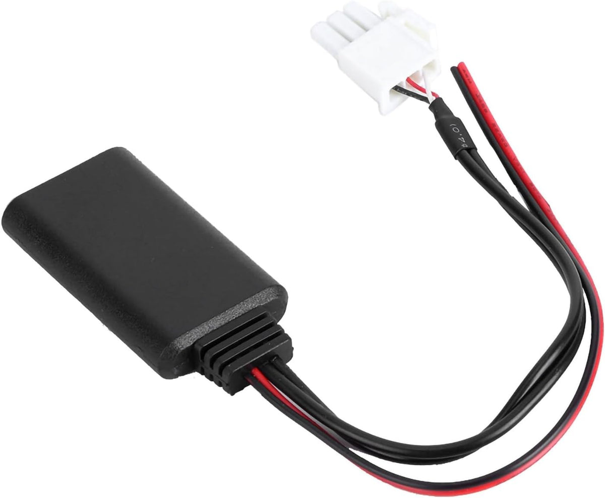 Tnfeeon Goldwing Bluetooth Adapter ABS A2DP Audio Adapter Bluetooth 5.0 3 Pin AUX Plug and Play Hi Fi Streaming for GL1800 Motorcycle Riders