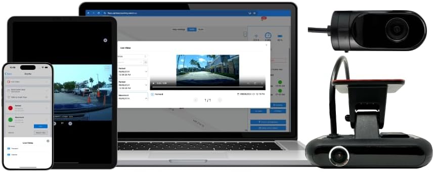 Optimus DG2 Live Dashcam GPS Tracker - 2-Channel Video & Real-Time Alerts