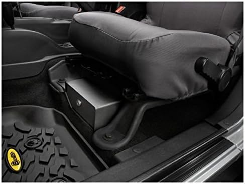 Bestop 42640-01 HighRock 4x4 Under Seat Lock Box for 2007-2018 Wrangler JK, Driver Side (Does Not Fit 2011-2018 Wrangler JK 2-Door Models)