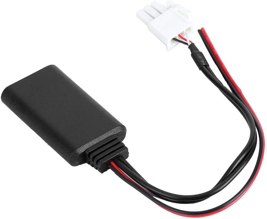 for Goldwing Bluetooth Adapter,Bluetooth Adapter Receiver for Goldwing Gl1800 Female Stereo Audio Jack Adapter Cable 3-Pin AUX Audio Cable Adapter for GL1800