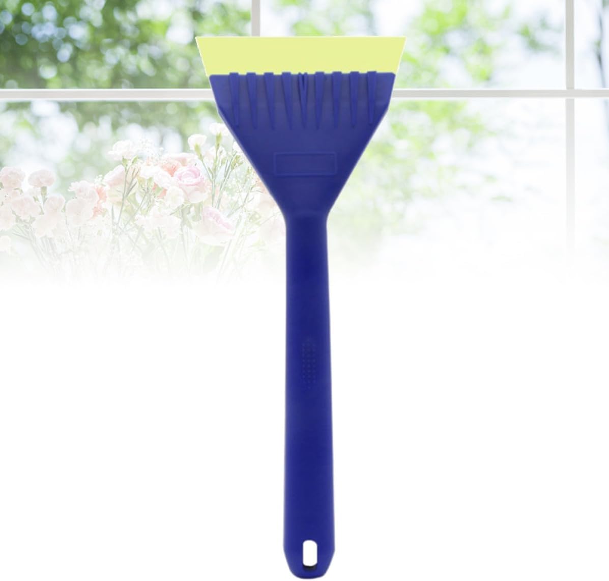 FENICAL Car Ice Scraper Brush with Long Handle for Windshield Snow