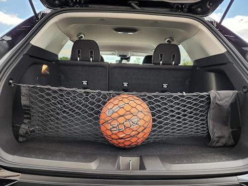Envelope Style Trunk Mesh Cargo Net for Chevrolet Trailblazer L LS LT ACTIV RS 2021-2026 - Premium Trunk Organizer and Storage - Luggage Net for Crossover - Car Organizer for Buick Encore GX