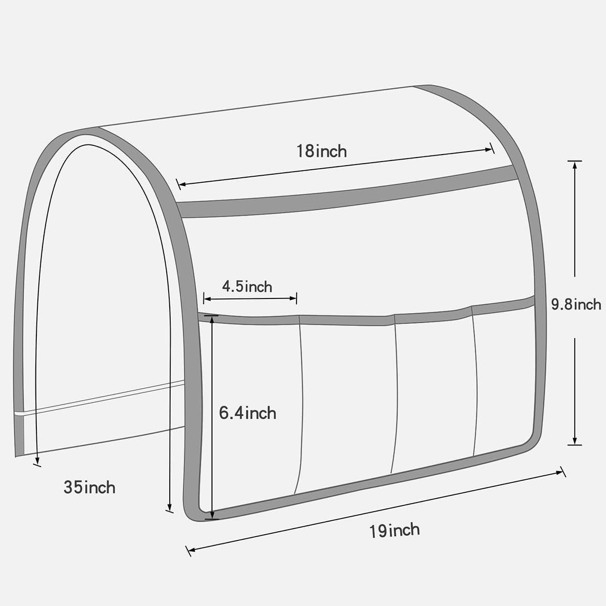 Remote Control Holders for Armchairs, Couch Caddy, Featuring Non-Slip Bases