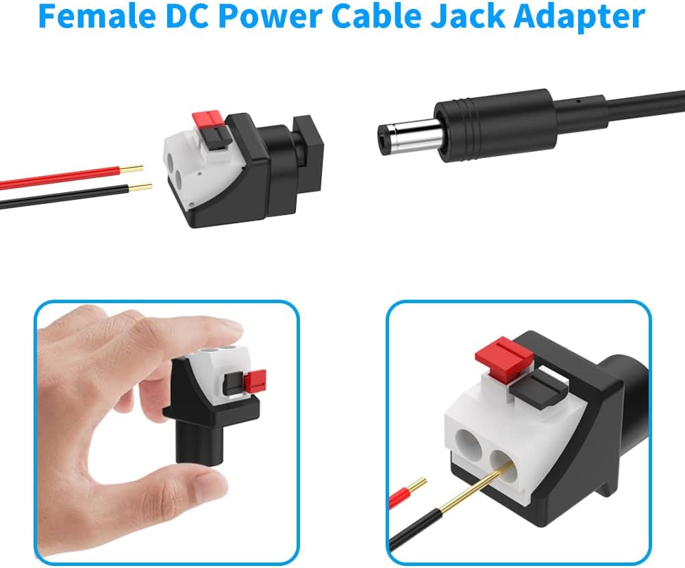 12V DC Car Charger for Portable DVD Player DBPOWER Sylvania RCA
