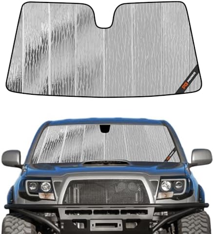 Pigenius Windshield Sun Shade for Toyota Tacoma 2005-2015 Front Window Sunshade - AstraGuard