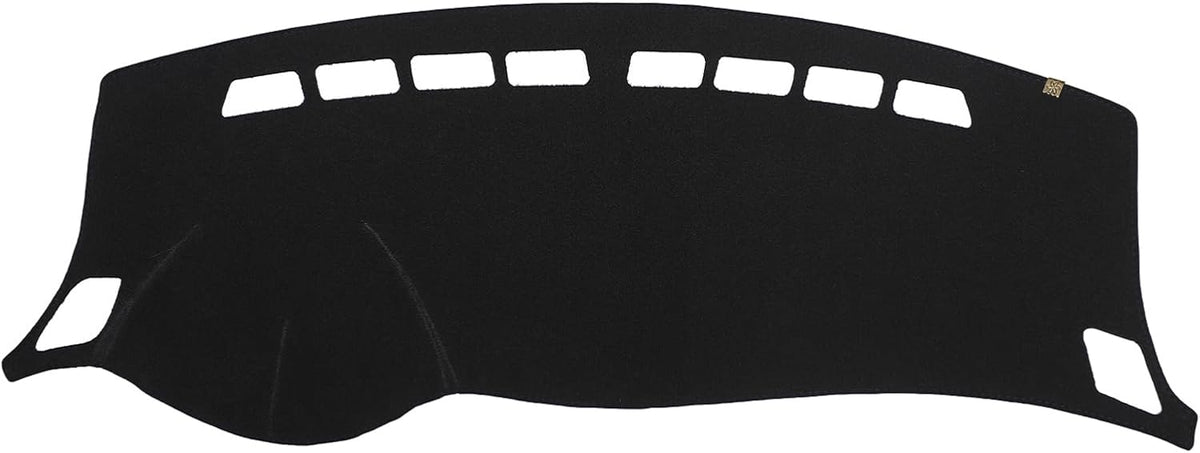 AUQDD Dashboard Cover Mat Fit for 2013 2014 2015 2016 2017 2018 2019 Ni-ssan Sentra/Pulsar, Black Flannel Dash Mat, Anti-Glare, Anti-Reflection, No Peculiar Smell