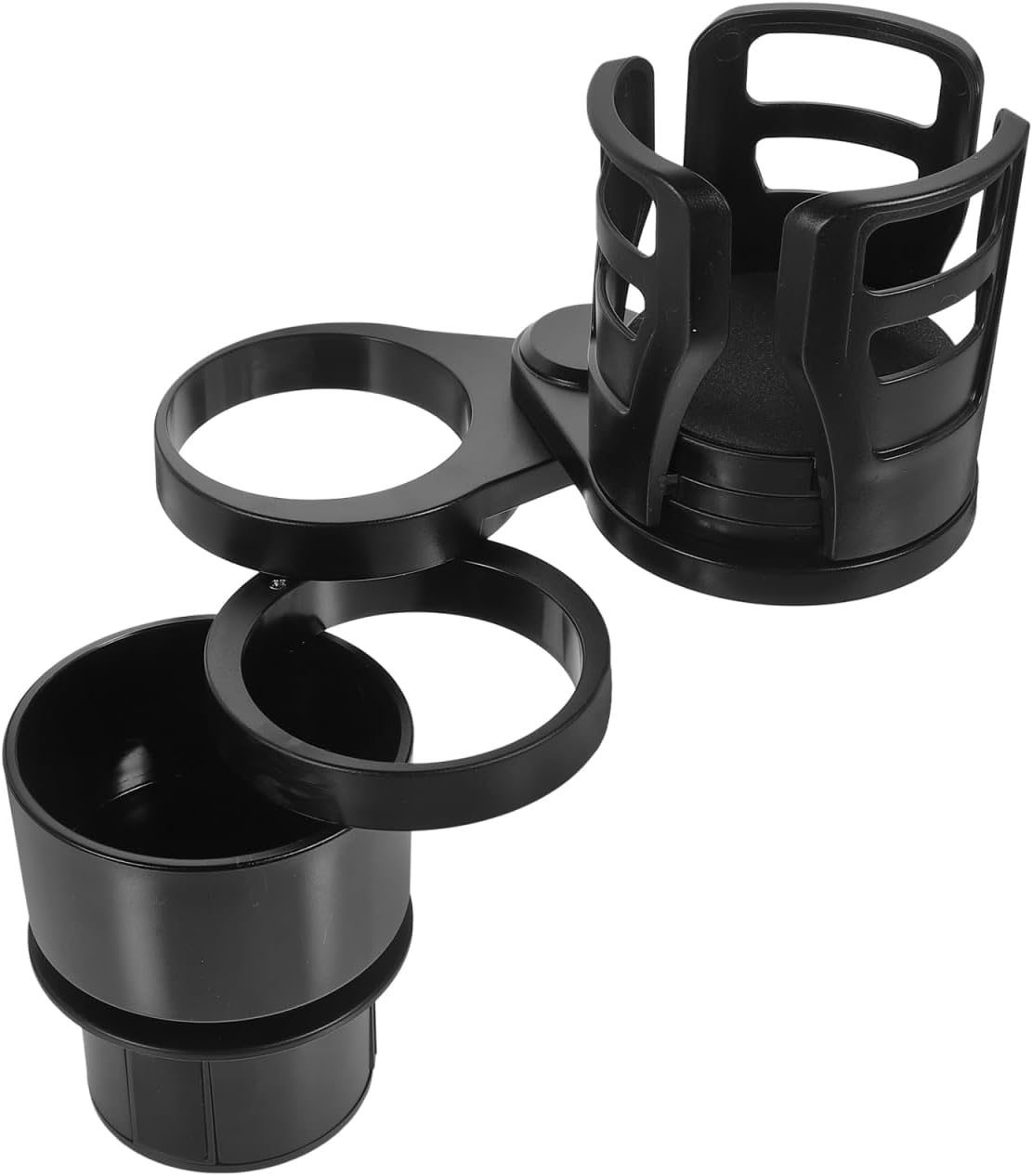 Cabilock Car Cup Holder Expander Multifunction Car Drink Holder with Rotating Base Adjustable Water Cup for Organizer Storage for Mugs and Bottles