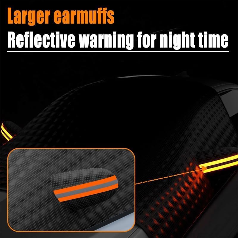 Car Windshield Snow Cover for Chevrolet Chevy Trailblazer 2021-2024 2025, Frost Ice Windscreen Covers, Car Frost Protector for Ice & Sleet, Embedded Magnets