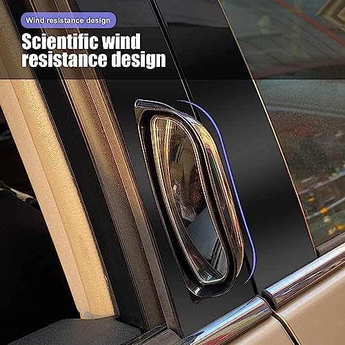 Biqing Universal Blind Spot Mirror - Rear View Mirror for Second Row Car Door Safety