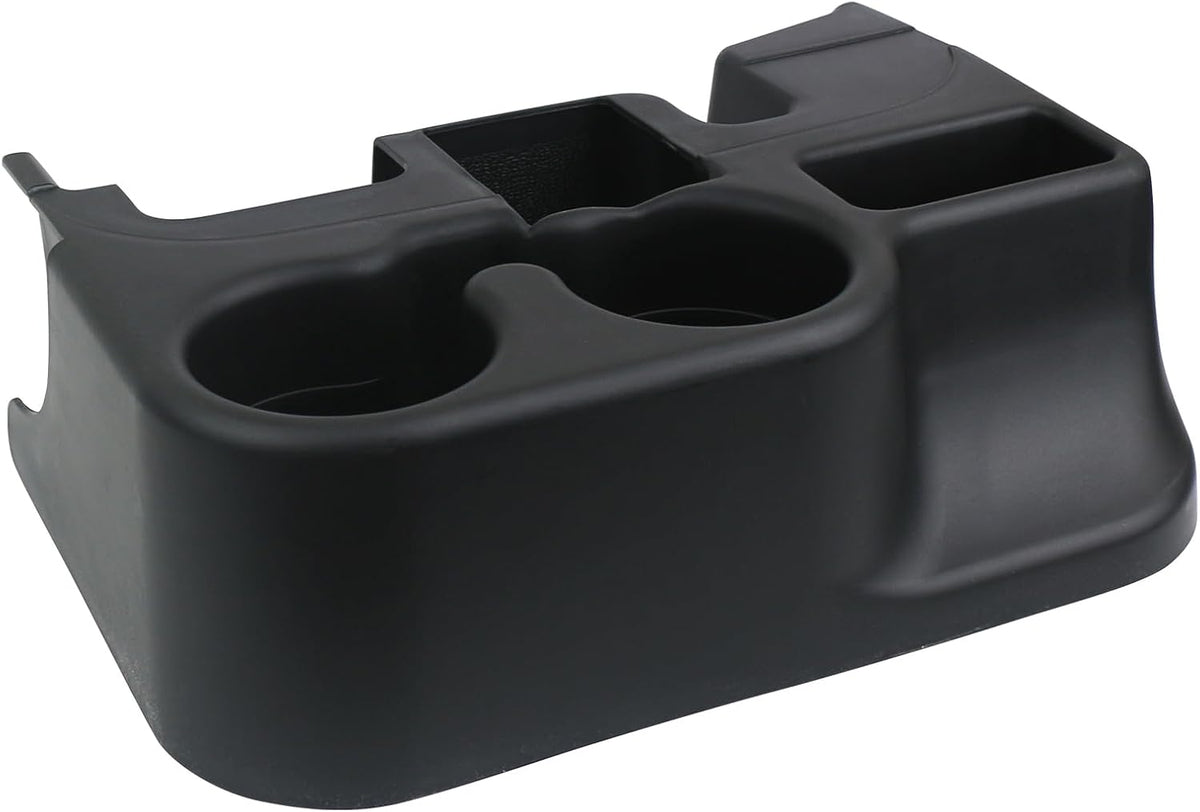 Cup Holder Attachment for Center Console | Compatible with 2003-2012 Dodge Ram 1500 2500 3500 Truck | Replaces SS281AZAA Front Seat Add-On Cupholder Tray Insert