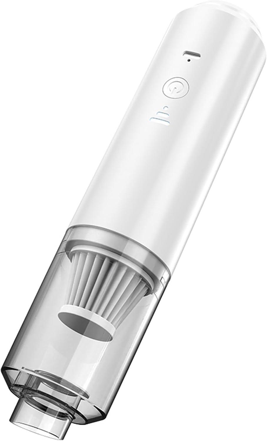 Car Vacuum Cleaner Dust-Catcher with Suction Mouth Brush and Blow Mouth Low Noise Dry and Wet Use Type-C Charging Strong Suction Cordless Vacuum Sweeper for Home and Auto Interior