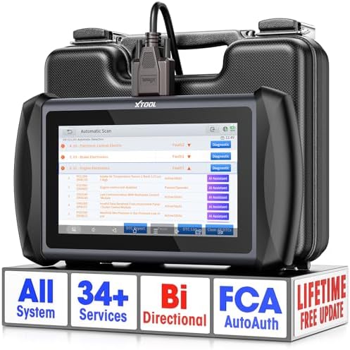 XTOOL IP616 Bidirectional Scan Tool, Full Systems OBD2 Scanner, 34+ Resets