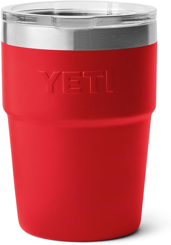 YETI Rambler 16 oz Stackable Tumbler, Vacuum Insulated, Stainless Steel with MagSlider Lid | Stackable