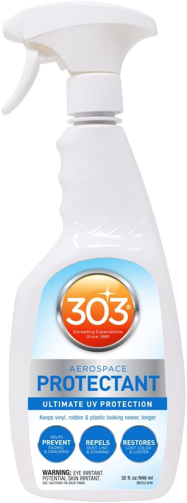 303 Multi-Surface Cleaner - Safely Cleans All Water Safe Surfaces, 1 Gallon (30570) & Protectant - Provides Superior UV Protection, 32oz (30313CSR) Packaging May Vary