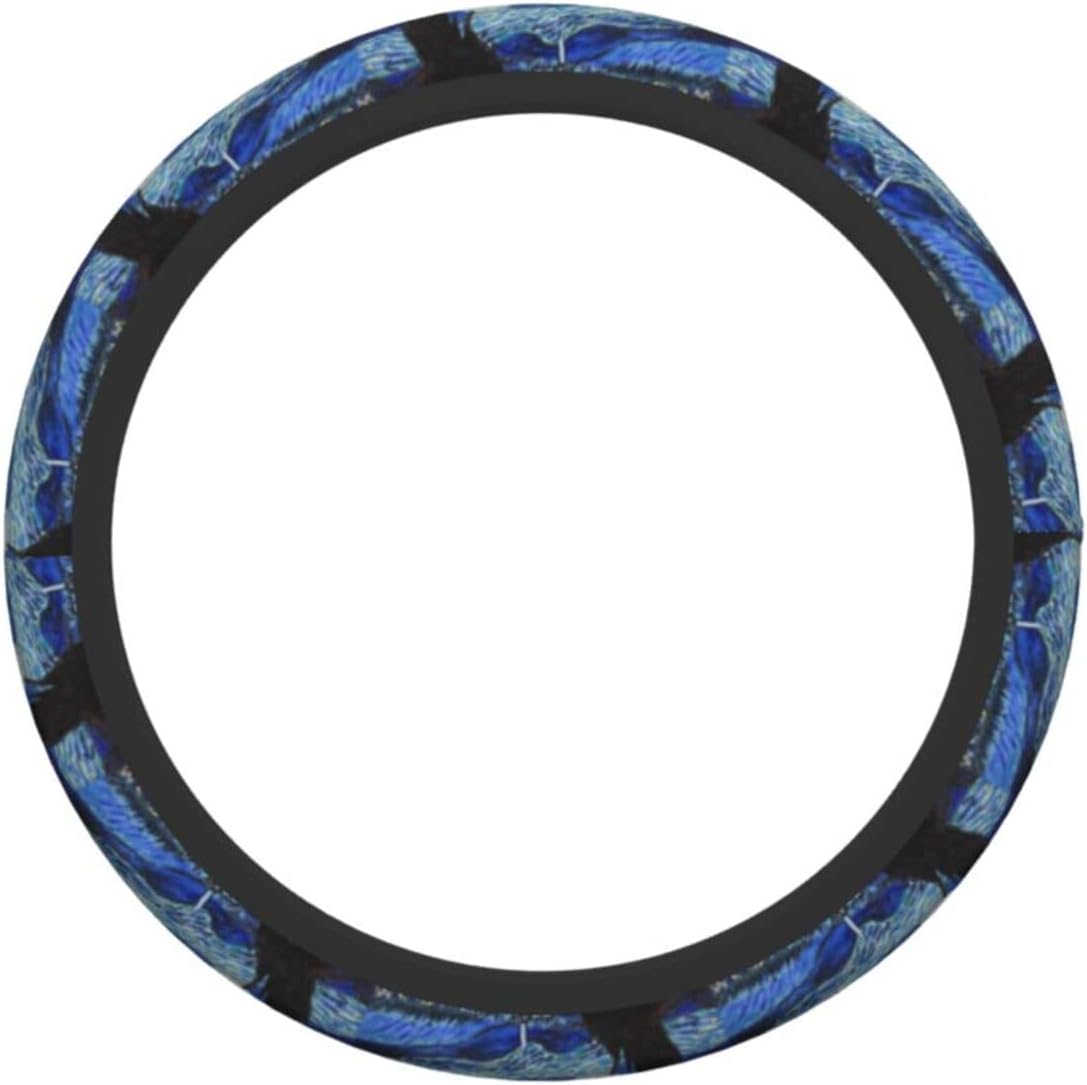 Starry Night Steering Wheel Cover, Auto Car Accessories Universal 15"