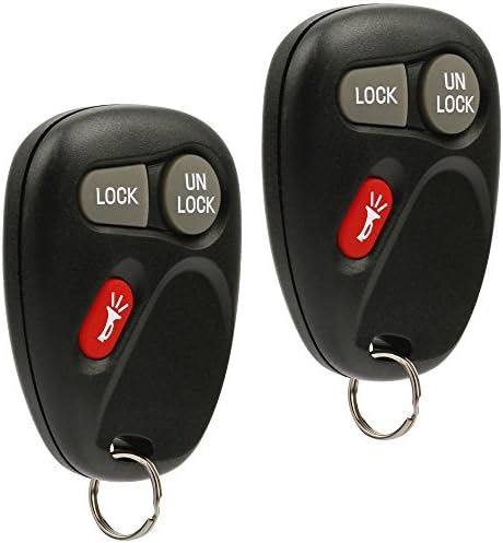 2 Keyless Entry Remote Key Fob - 3 Button