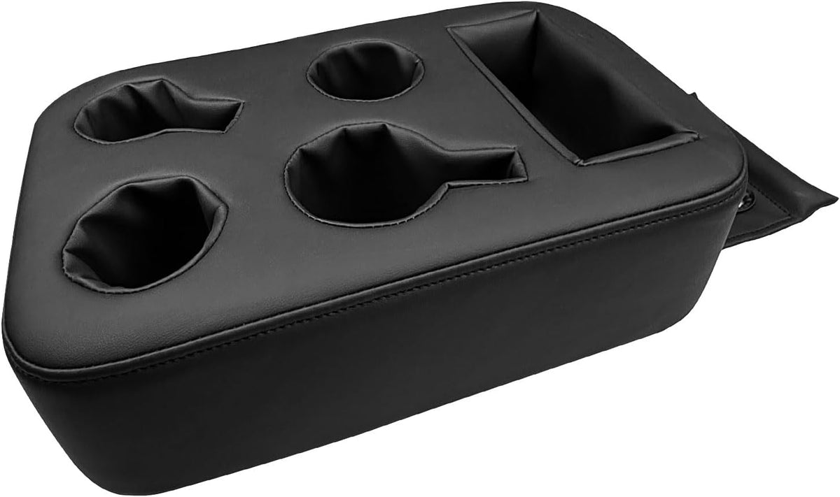 Xaido Car Back Seat Cup Holder, PU Leather Couch Sofa Bed Cup Holder
