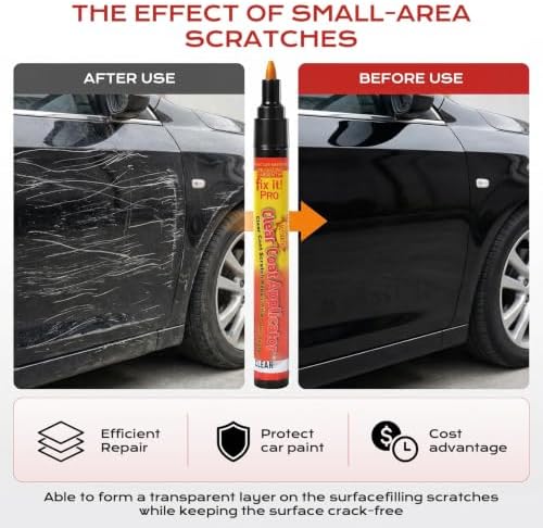 PARAROSE Car Scratch Remover Pen - Portable & Weatherproof Garage Repair