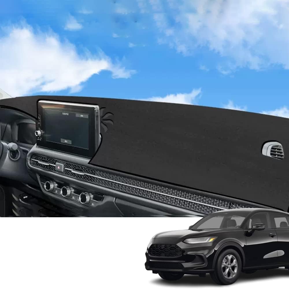 Leather Dashboard Cover Mat for Honda HR-V HRV 2023-2024