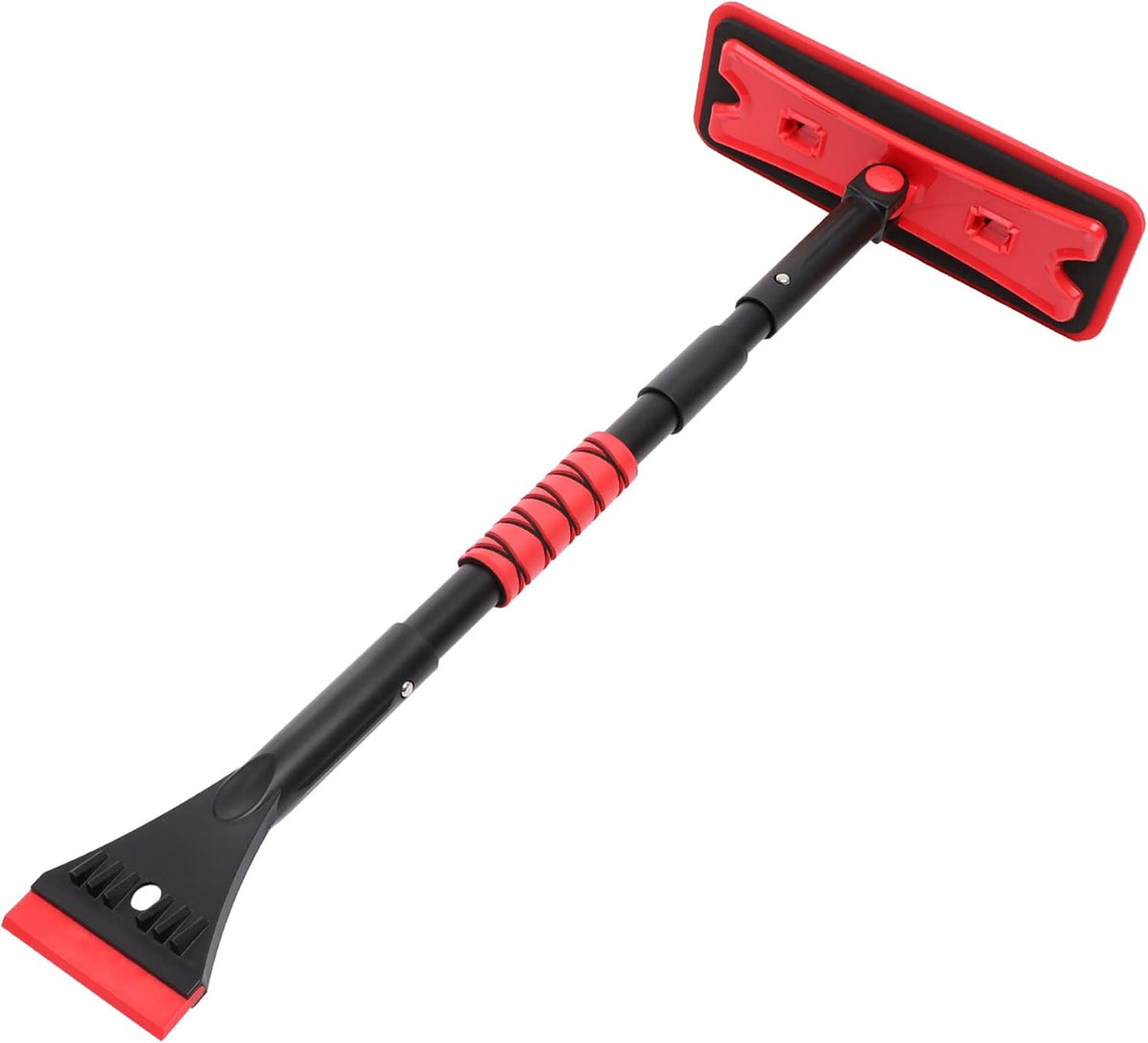 Hemoton Xmas Car Snow Scraper Tool with Ice Scraper, Extendable Snow Brush