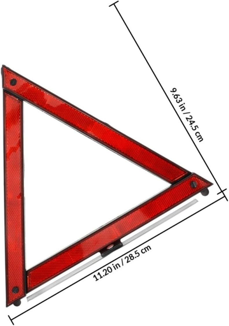 4pcs Roadside Auto Warning Triangle Reflector for Car Emergency