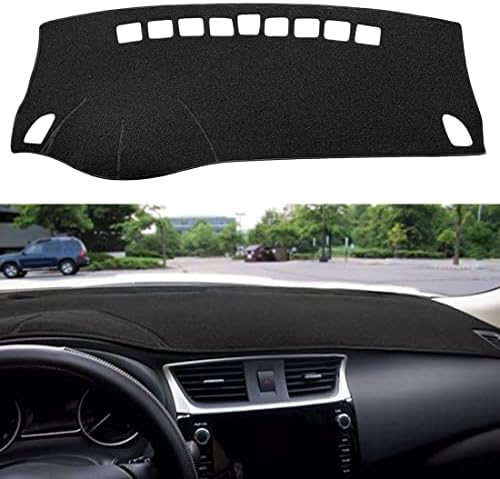 Dash Cover Mat Fit for Nissan Sentra 2013-2019 (Black) F72