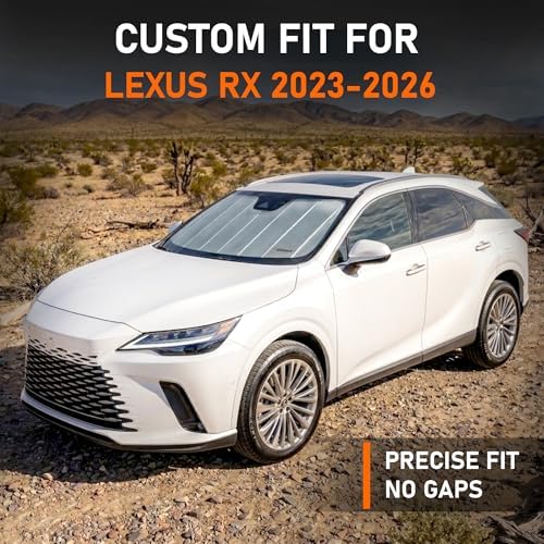 Custom Fit 2023-2026 RX Windshield Sun Shade for Lexus RX 2023 2024 2025 2026 Automotive Car Front Window Sunscreen Sunshade