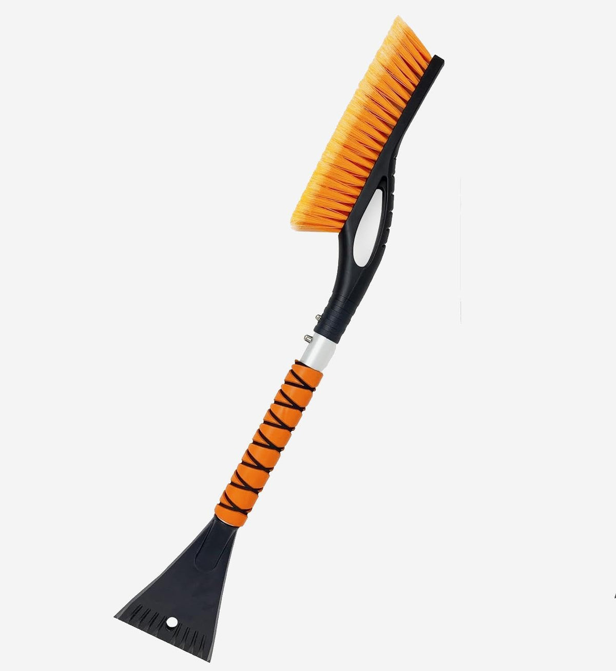 A 27-inch Car Snow Removal Brush and ice Scraper Featuring a Two-in-one Detachable Design and an Ergonomic Foam Handle is Suitable for Sedan Truck and SUV Models