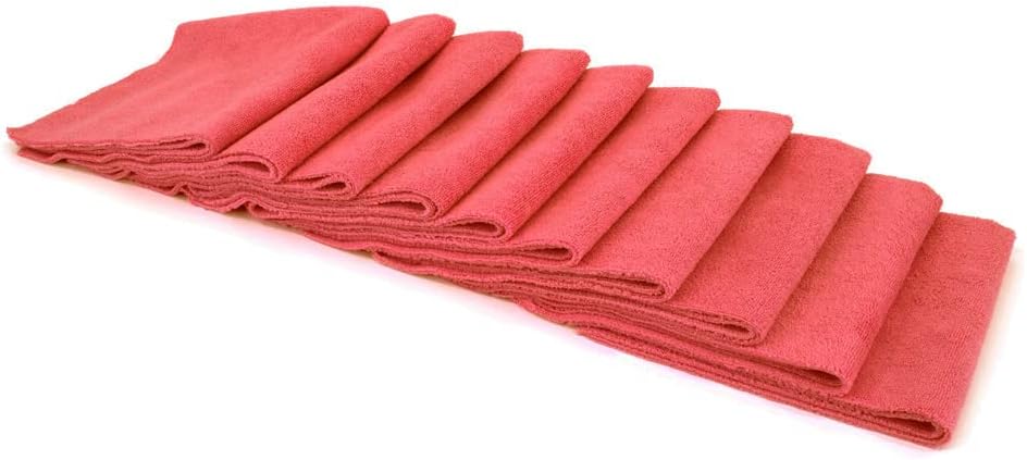 Autofiber [Mr. Everything] Premium Paintwork and Coating Leveling Towel (16"x16") 10 Pack (Gray)